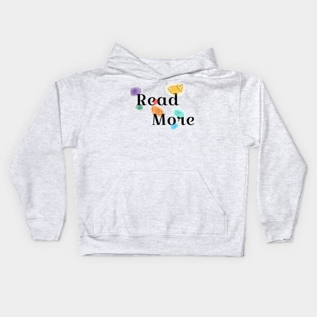 Read More Kids Hoodie by Fireflies2344